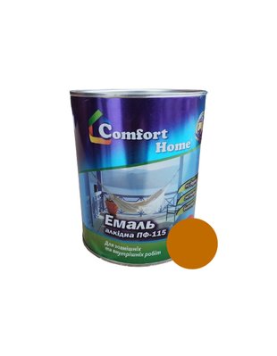 Емаль Comfort Home (0,9кг) жовто-коричнева SN022ch502 фото