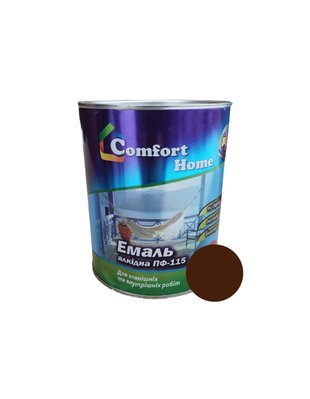 Эмаль Comfort Home (0,9кг) коричневая SN022ch5223 фото