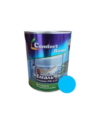 Емаль Comfort Home (0,9кг) світло-блакитна SN022ch532 фото
