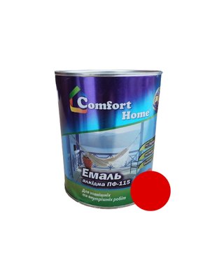 Емаль Comfort Home (0,9кг) червона SN022ch602 фото